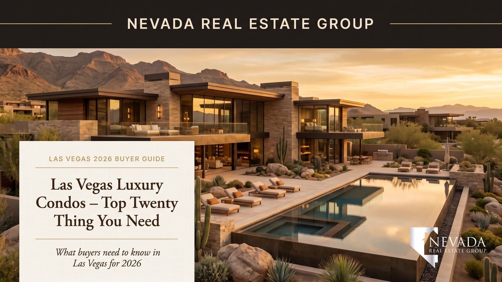 Las Vegas Luxury Condos - Top 20 Thing You Need to Know Before Buying