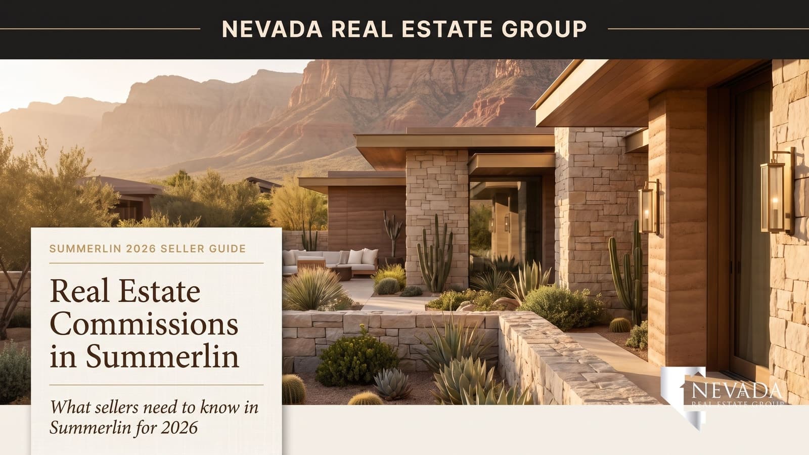 Real Estate Commissions in Summerlin: What Sellers Need to Know in 2026