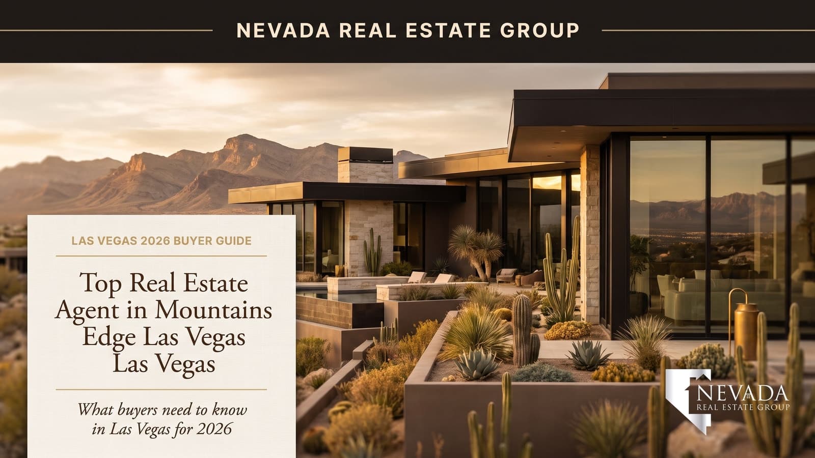 Top Real Estate Agent in Mountains Edge Las Vegas — Your 2026 Guide to Southwest Las Vegas Living