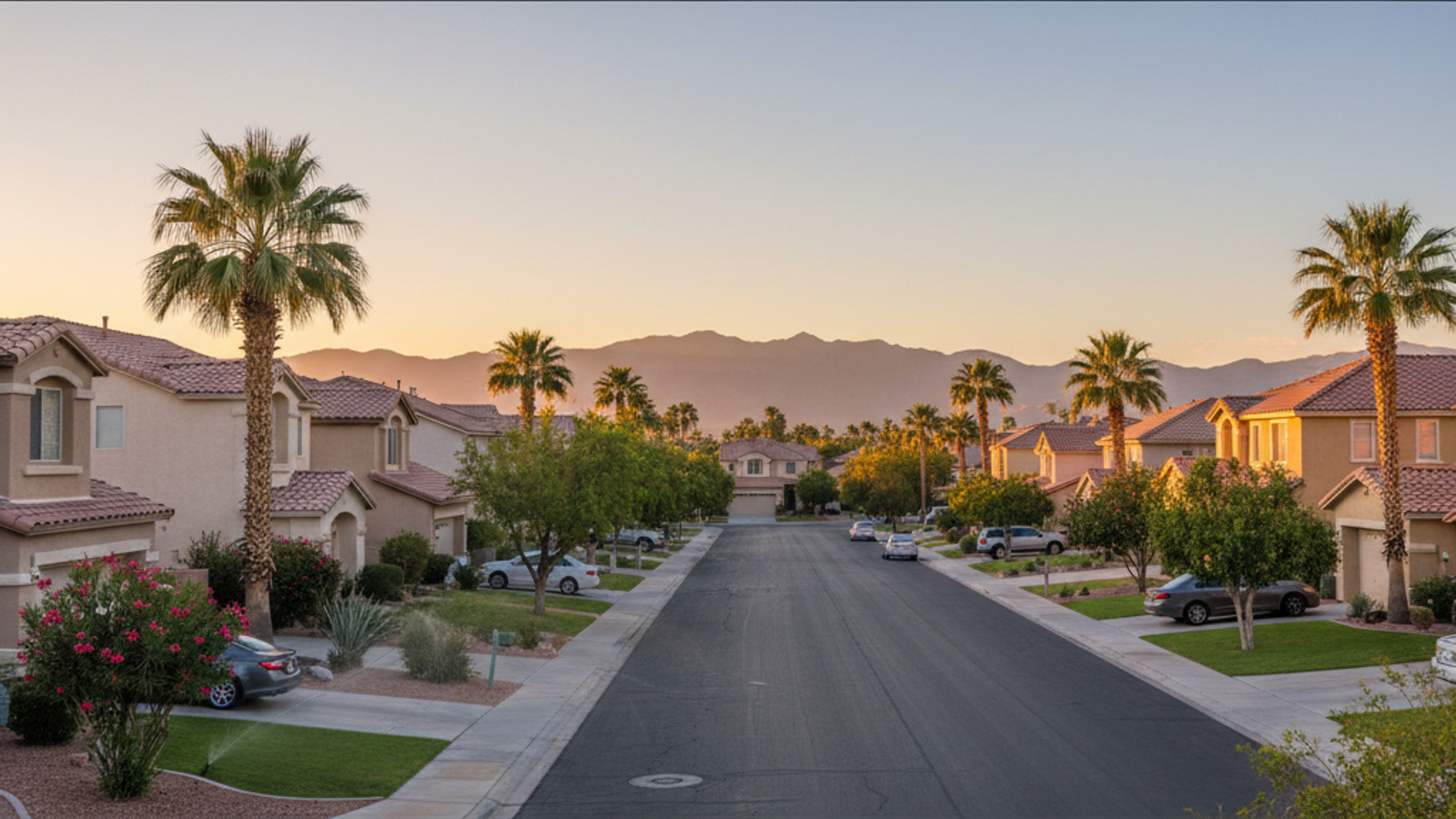 Summerlin Las Vegas master-planned community homes and red rock canyon backdrop 2026
