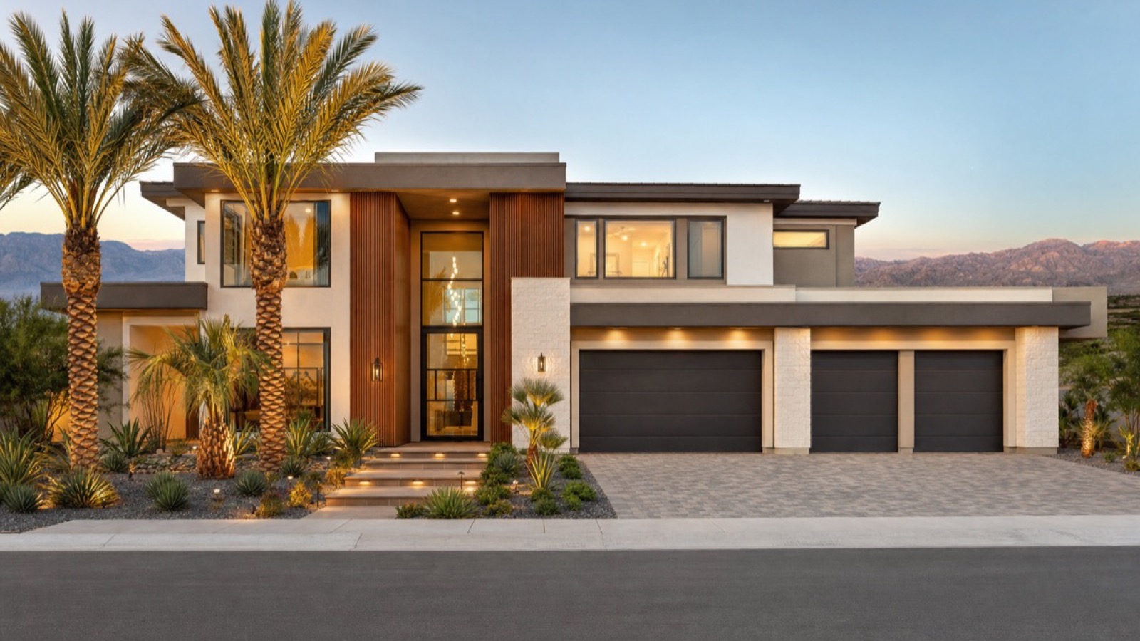 Lennar Next Gen home exterior in Cadence Henderson with private suite entrance — multigenerational floor plan Las Vegas 2026